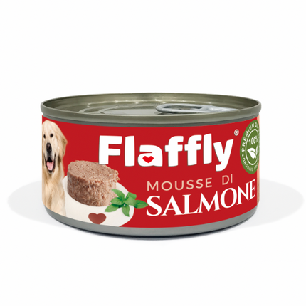 Mousse de saumon gastronomique pour chiens