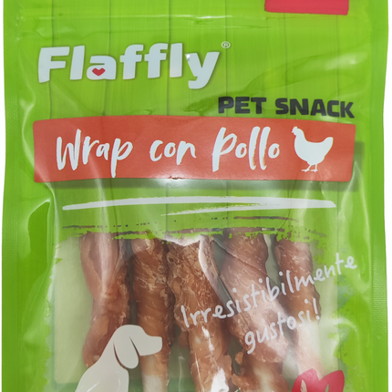 Wrap au poulet gourmet pour chiens